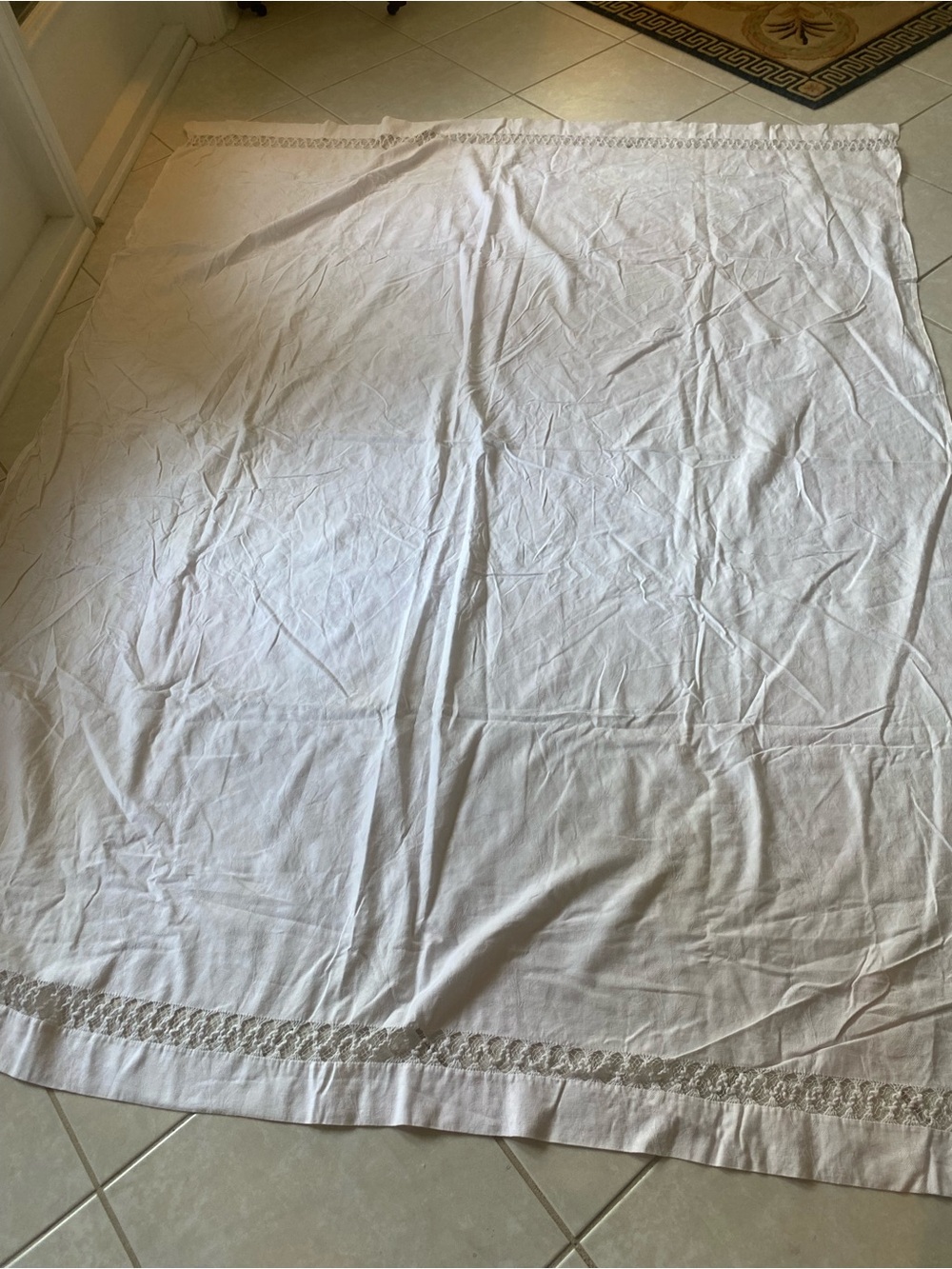Vintage tablecloth